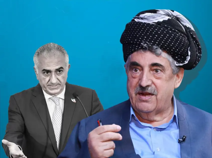 حەمەی حاجی مەحموود : كوڕی شا هەتا ماوە ناتوانێت پێ بخاتە خاكی ئێران ەوە