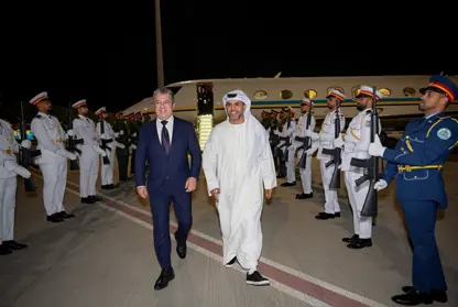 مەسروور بارزانی بە سەردانێك گەیشتە ئیمارات