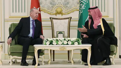 Tayip Erdoğan û prens Selman hevdîtin kirin