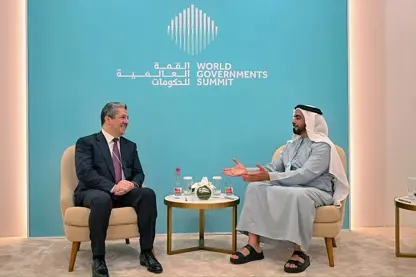 سەرۆکی حکوومەت لەگەڵ جێگری سەرۆک وەزیران و وەزیری ناوخۆی ئیمارات کۆبووەوە