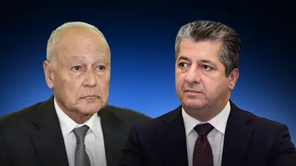 Mesrur Barzani ile Ahmed Ebu Gayt görüştü