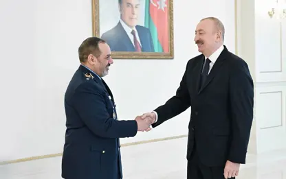 Aliyev, İran Savunma Bakanı Nasırzade'yi kabul etti