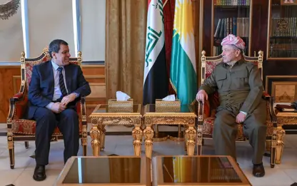 Mesud Barzani, Mazlum Abdi ile bir araya geldi