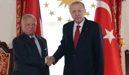 Erdoğan, Ürdün Kralı 2. Abdullah ile görüştü