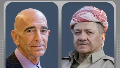 پەیوەندییەکی تەلەفۆنی لەنێوان سەرۆک بارزانی و تۆماس باڕاک ئەنجامدرا