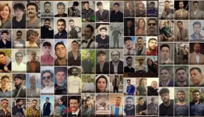 Nasnameya 222 kuştiyên Kurd ên xwepêşandanên Îranê eşkere bû