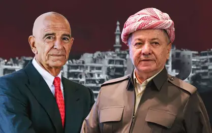 Serok Barzanî û Nûnerê Taybet ê Amerîkayê yê ji bo Sûriyê Tom Barrack bi telefonê axivîn