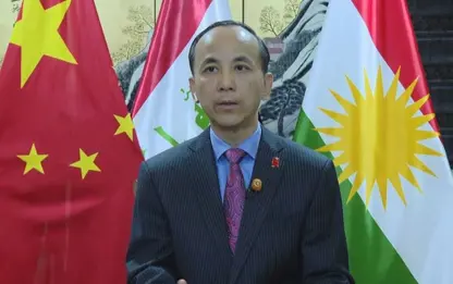 Çinli diplomat, Kürdistan sakinlerinin Çin'de eğitim görmesini umuyor