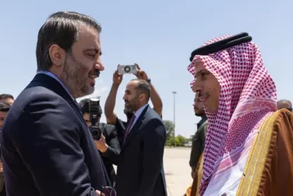 Wezîrên karên derve yên Sûriyê û Erebistanê civiyan