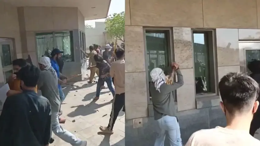 Li Pakistanê êrîşî Konsulxaneya Amerîka hat kirin: 8 kuştî