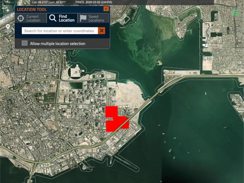 سەرەتای شەپۆلێکی نوێی هێرشی مووشەکی و فڕۆکەی بێفڕۆکەوانی ئێران بۆ سەر بنکەکانی ئەمریکا