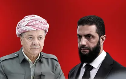 Başkan Mesud Barzani ve Şaraa bölgedeki durumu görüştü