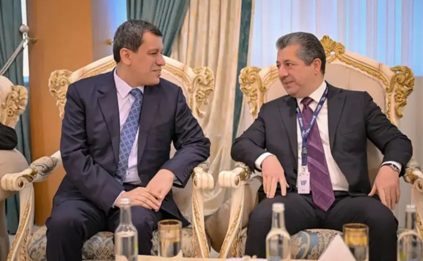 Mesrûr Barzanî û Mazlûm Ebdî li ser 'Îstikrara Herêma Kurdistanê' axivîn