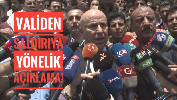 Erbil Valisi son duruma iliskin açiklama yapti