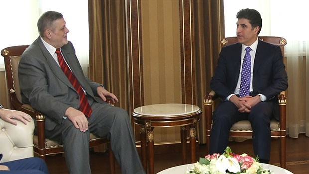 Basbakan Barzani Jan Kubis ile görüstü ardindan seçimlere iliskin açiklama yapildi