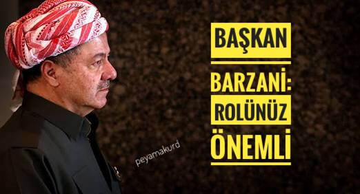 Baskan Barzani’den Din alimlerine: Rolünüz çok önemli