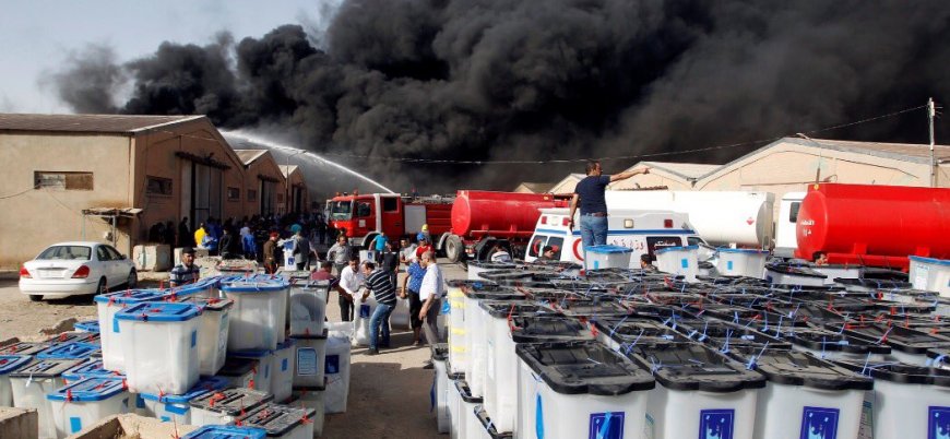 Kürdistan'a ait oylar yanmadi, sandiklar güvende