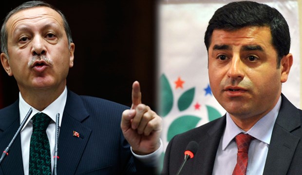 Erdogan li hemberê Demirtas bi tundî axifî