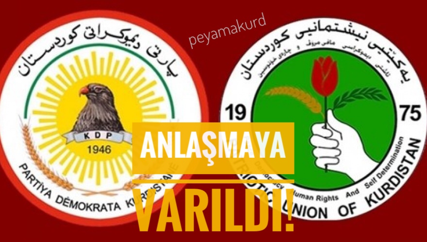 KDP ve KYB ‘O konuda’ anlasmaya vardilar