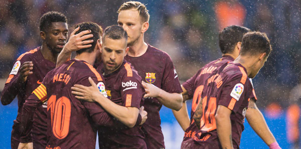Deportivo la Coruna düstü, Barcelona sampiyon!