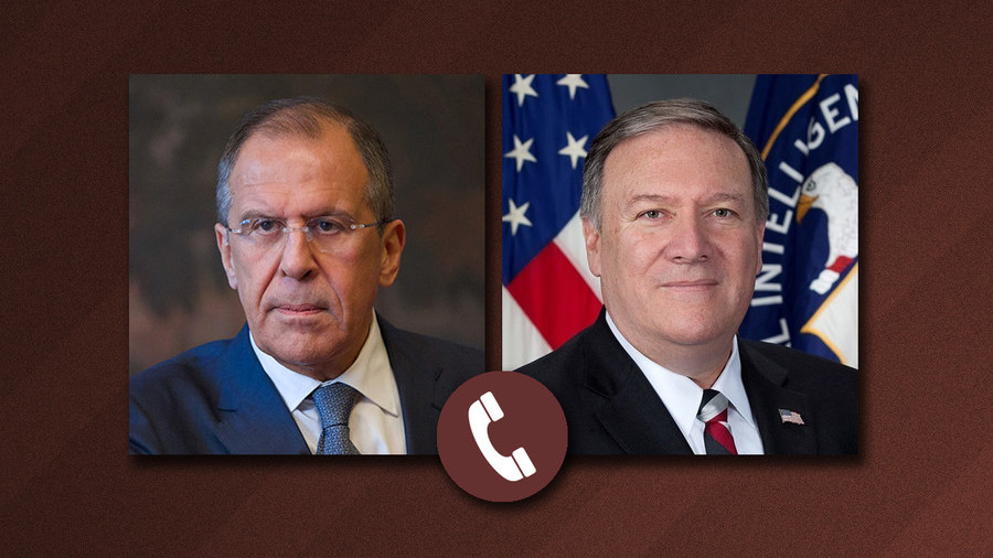 Pompeo û Lavrov bi hev re bi telefonê axivîn!
