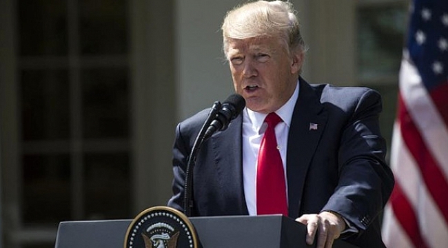 Donald Trump'tan flas açiklama: Çekiliyoruz!