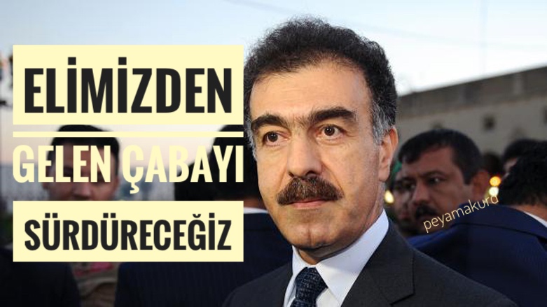 Dizayi’den PKK hakkinda önemli açiklama: Herkes biliyor ki...