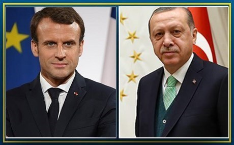 Erdogan bi Macron re axivî