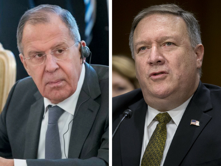 Pompeo û Lavrov pêwendiyek telefonî pêkanîn