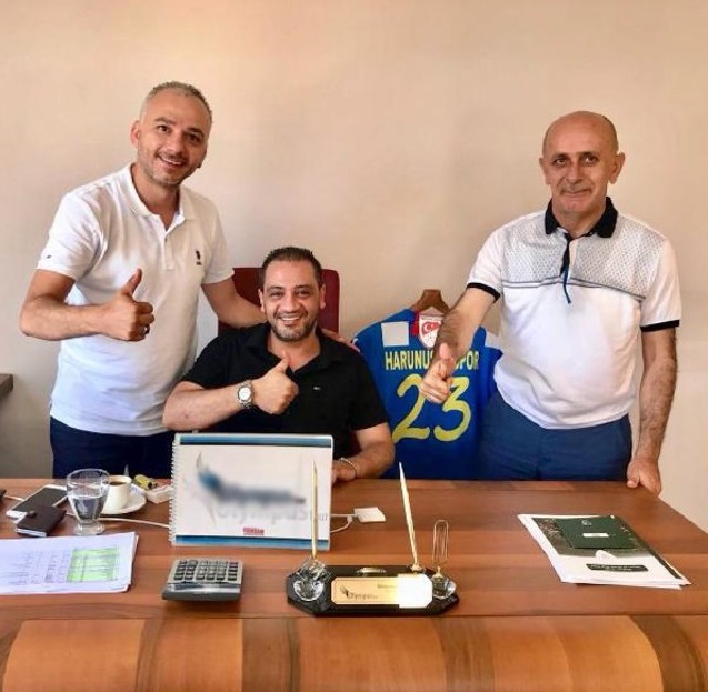 Türkiye 1. Amatör Küme takimina Suriyeli baskan