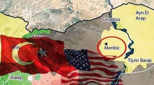 Türk ve ABD yetkilileri Menbic’te bir araya geldi iddiasi!