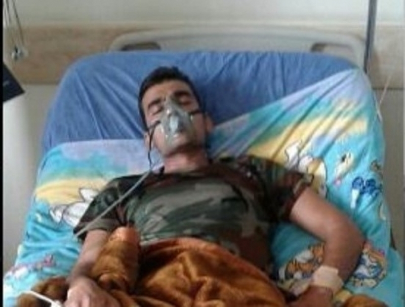 Hesda Sebî li Nînovayê erisî pêsmergeyekî kir