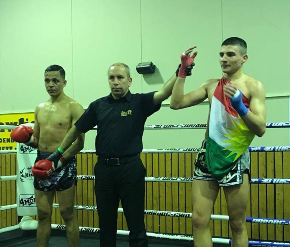 Kickboxingê Kurd bu yeke li ser asta Yekîtiya Ewropa