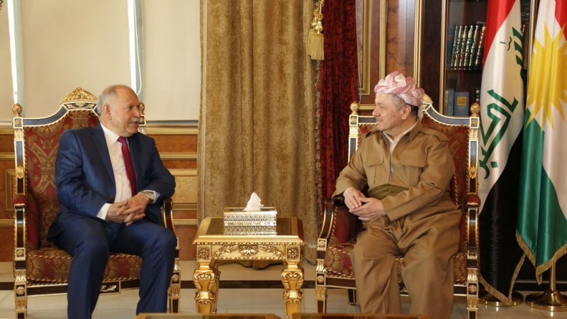 Arap Üniversiteleri Birligi’nden Baskan Barzani’ye ziyaret