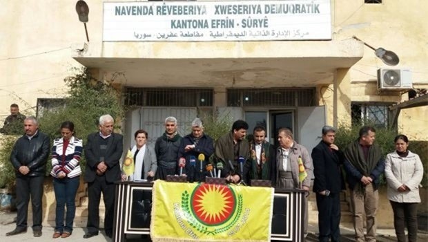 Afrin'den Kürdistan halkina 'Ulusual Birlik Mesaji'