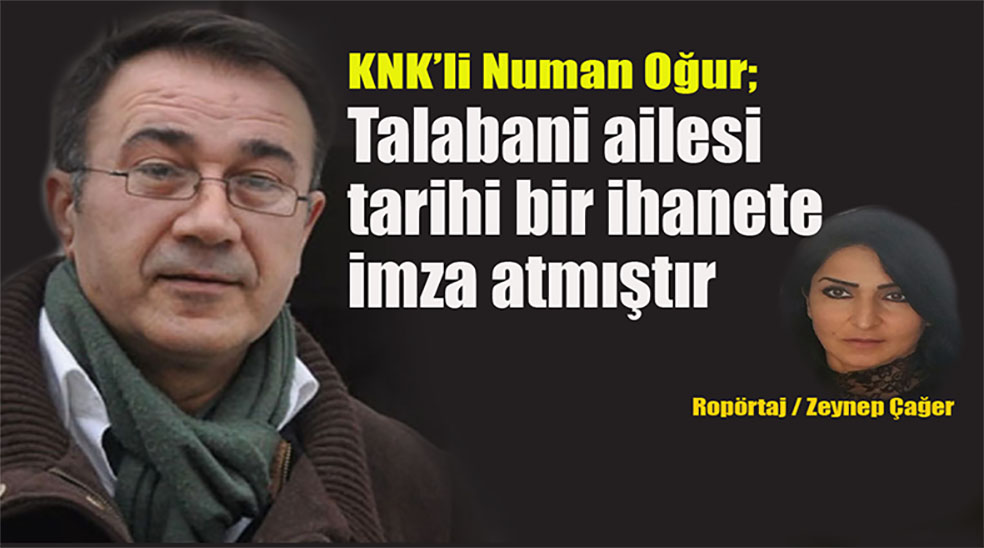 KNK'li Ogur: Ulusal Kongre, Kerkük, ve Afrin'e yönelik konustu