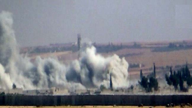 Serê navbera Sûriyê û DEASê dewam dike