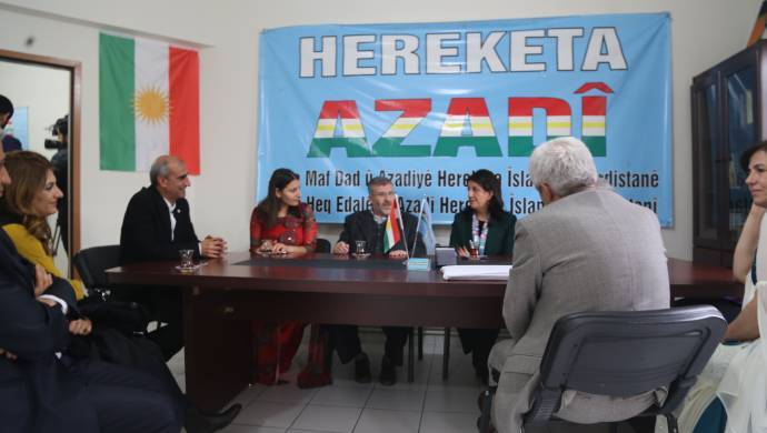 HDP dest bi serdanên xwe kir