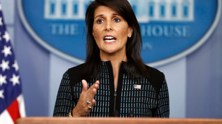 Haley 3 sertên Amerîkayê eskere kir