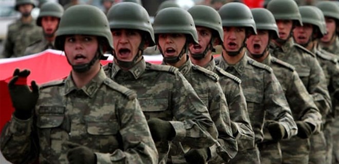 Erdogan îsareta leskeriya bi pere da