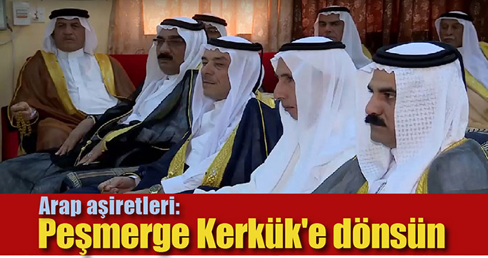 Kerkük'ün Sünni Arap Asiretleri isyan etti...