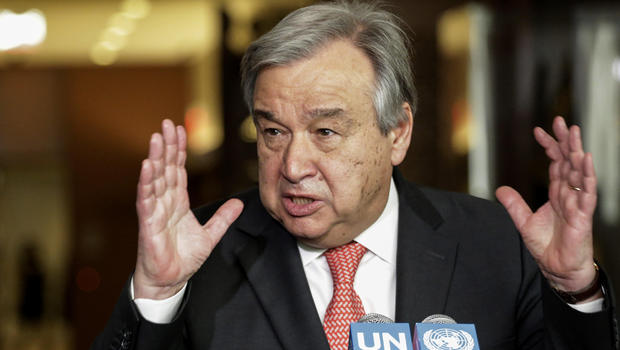 Guterres: Ji bo Efrînê ezê bang li Konseya Ewlekarîyê bikim