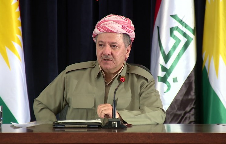 Serok Barzanî êrîsa Îranê ya li ser Koyê sermezar kir!