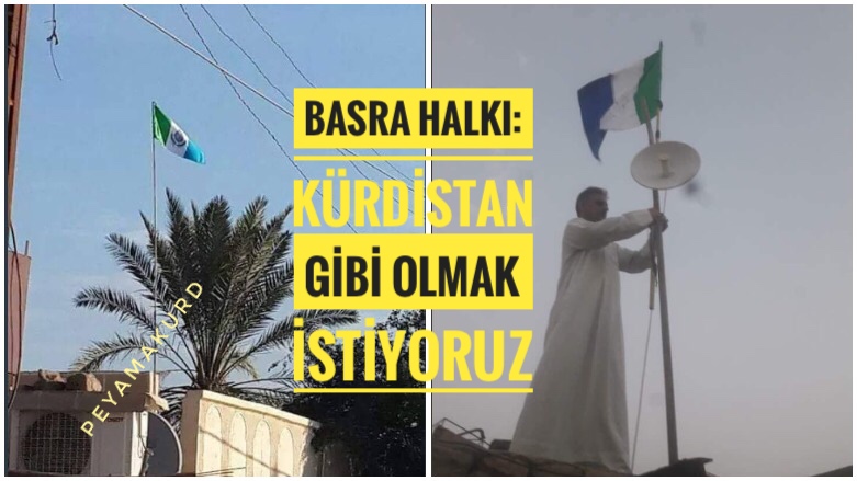 Basra halki Irak’a resti çekti: Kürdistan gibi olmak istiyoruz