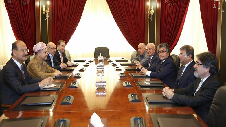 PAK heyetinden Baskan Barzani’ye sürpriz ziyaret