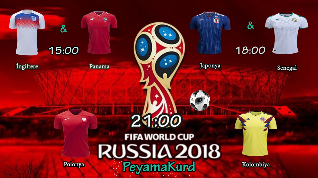 Dünya Kupasi'nda 24 Haziran programi