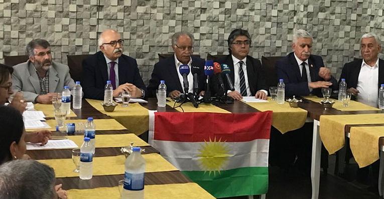 Kürdistani partiler 24 Haziran’da yapilacak seçimlere ittifak halinde katilma karari aldi.