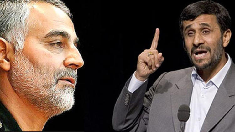 Ahmedinejad Qasim Suleymanî tehdîd kir