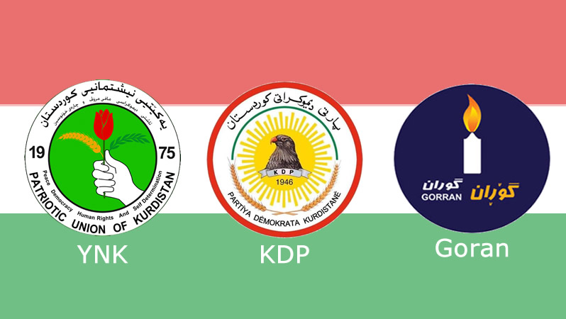 KDP, YNK: Divê Kurdistan bi yek dengî were temsîlkirin!