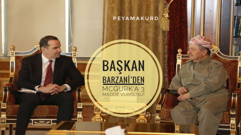 Baskan Barzani: Hükümet ‘Bu 3 madde’ üzerine kurulmali